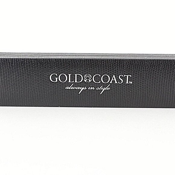 Gold Coast 7.5" + 2" Extender Chain Purple CZ Amethyst Platinum Plated Bracelet - Picture 6 of 6